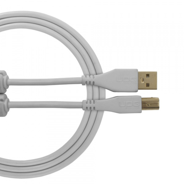 UDG Ultimate Audio Cable USB 2.0 A-B White Straight 1 m по цене 940 ₽