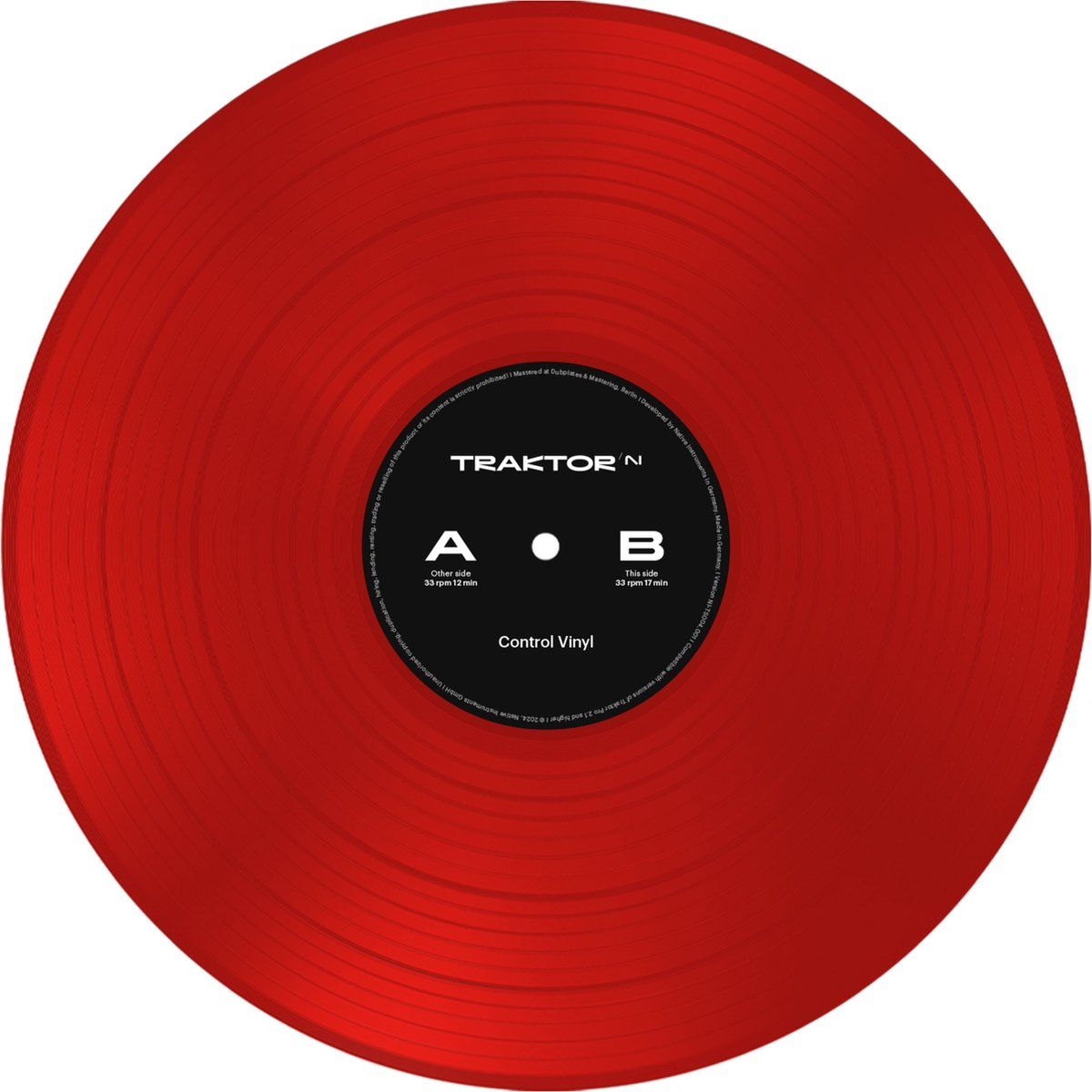 Native Instruments Traktor Control Vinyl MK2 2024 Edition Red по цене 3 400 ₽