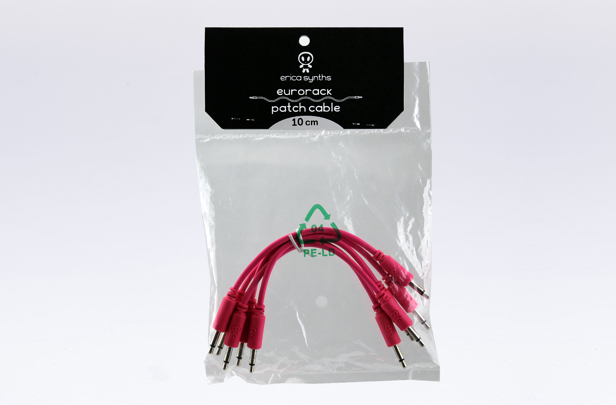 Erica Synths Eurorack Patch Cables 10cm, 5 Pcs Red по цене 700 ₽