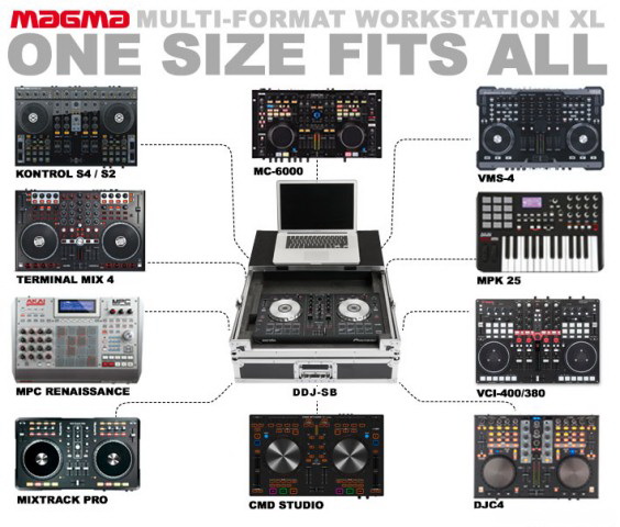 Magma Multi-Format Workstation XL black/silver по цене 30 950 ₽