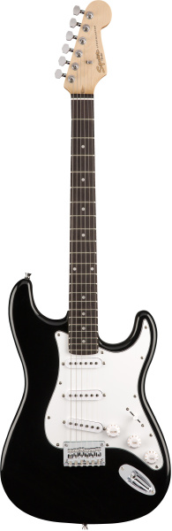 Fender Squier MM Stratocaster Hard Tail Black по цене 16 100 ₽