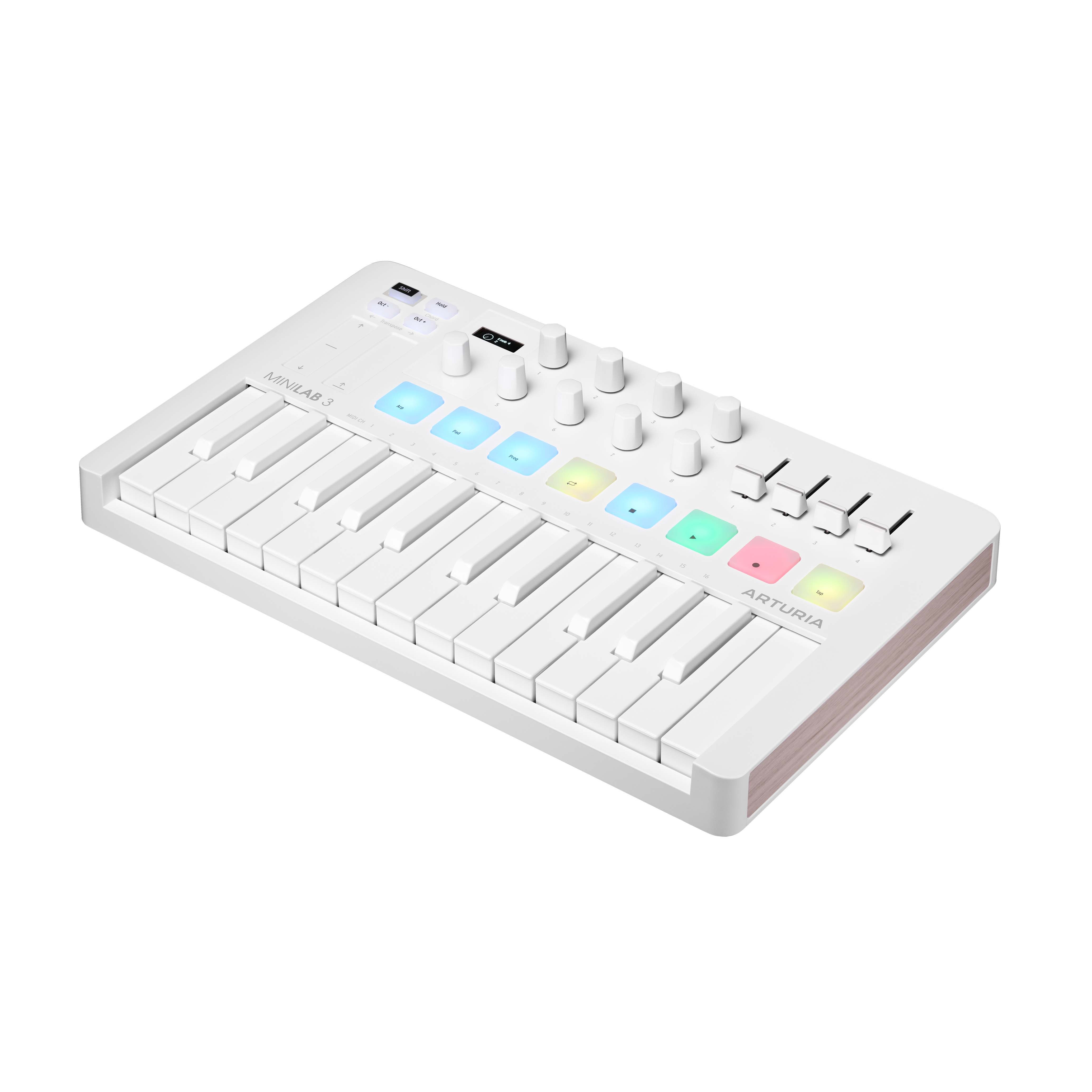 Arturia MiniLAB 3 Alpine White по цене 14 500 ₽