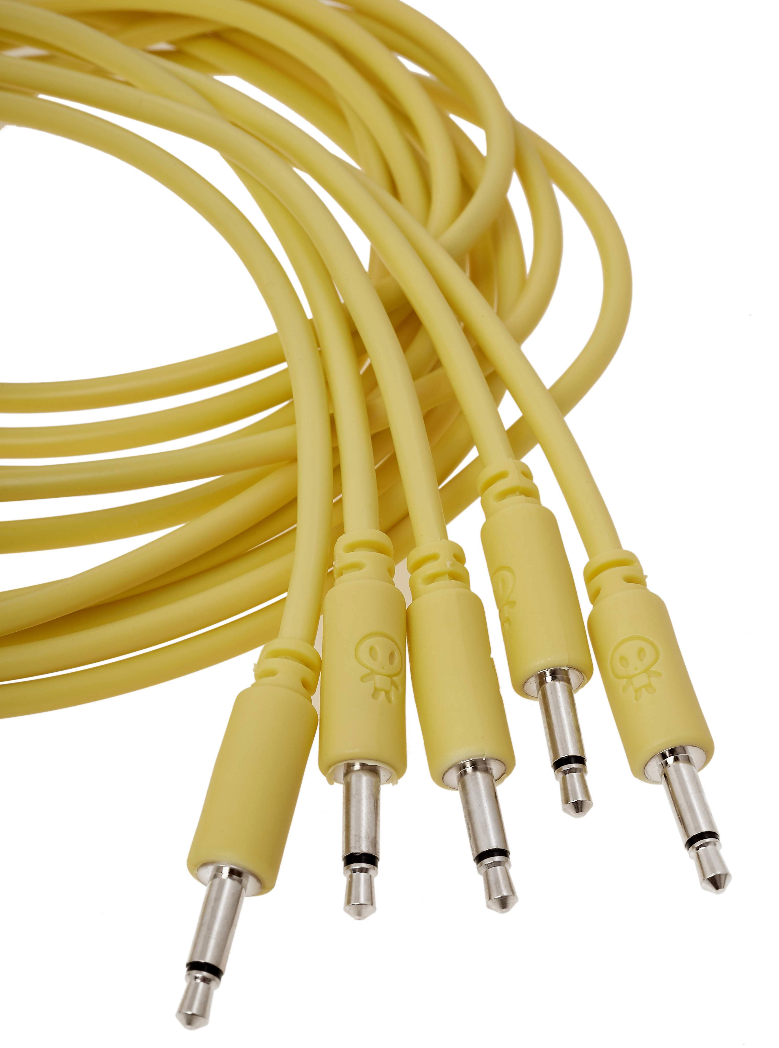Erica Synths Eurorack Patch Cables 10cm, 5 Pcs Yellow по цене 850 ₽