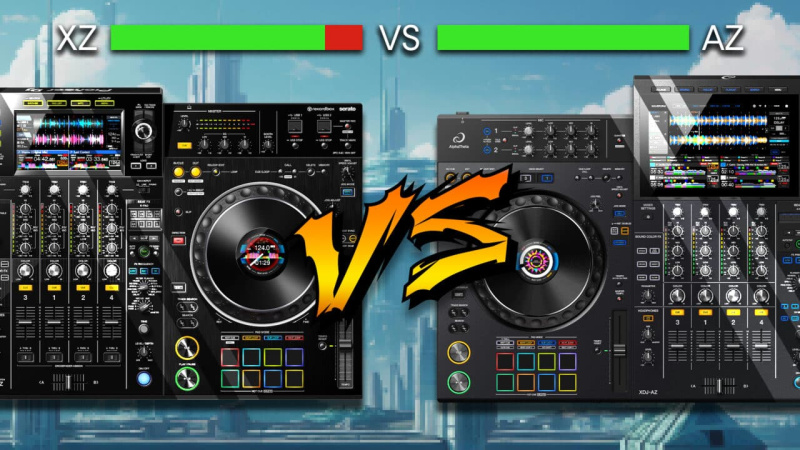 AlphaTheta XDJ-AZ vs. Pioneer DJ XDJ-XZ | Какую диджейскую систему «все в одном» стоит купить?