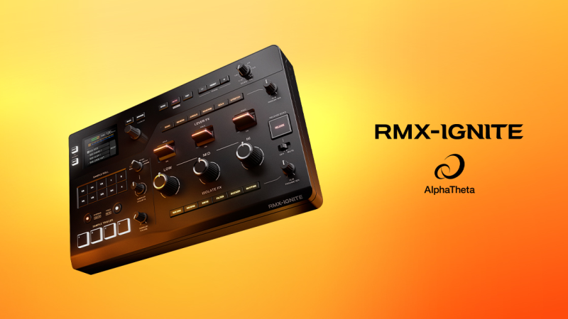 AlphaTheta обновляет линейку RMX с новым эффект-процессором RMX-IGNITE