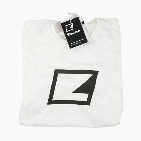 Elektron T-shirt – Black on white по цене 2 030 руб.