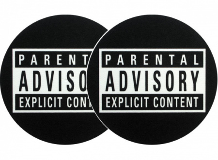 Slipmat-Factory Parental Advisory Slipmats (Пара) по цене 1 610 ₽
