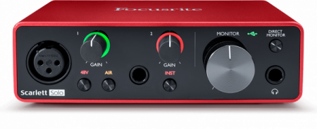 FOCUSRITE Scarlett Solo 3rd Gen по цене 11 126.50 ₽