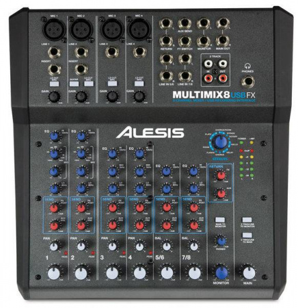 Alesis MultiMix 8 USB FX по цене 20 570 ₽