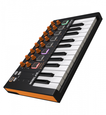 Arturia MiniLab MK2 Orange Edition по цене 15 490 ₽