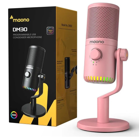Maono DM30 Pink по цене 4 600 ₽