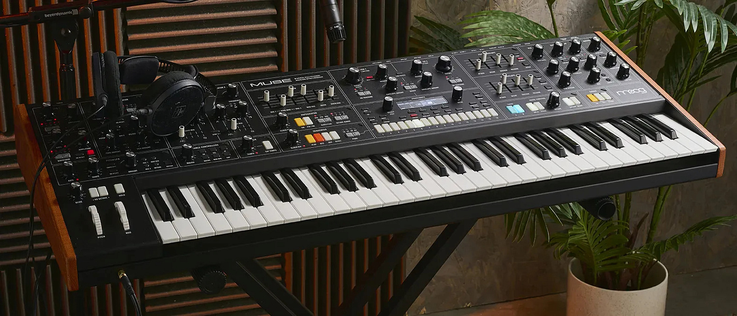 Новая версия прошивки для Moog Muse 