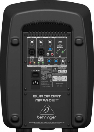 Behringer Europort MPA40BT по цене 26 800 ₽