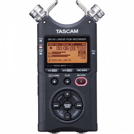 Аренда рекордера Tascam DR-40 по цене 1 000.00 ₽