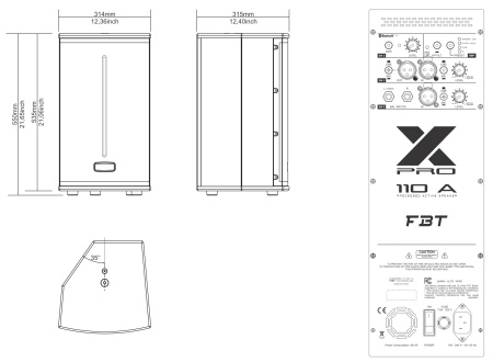 FBT X-PRO 110A по цене 77 600 ₽