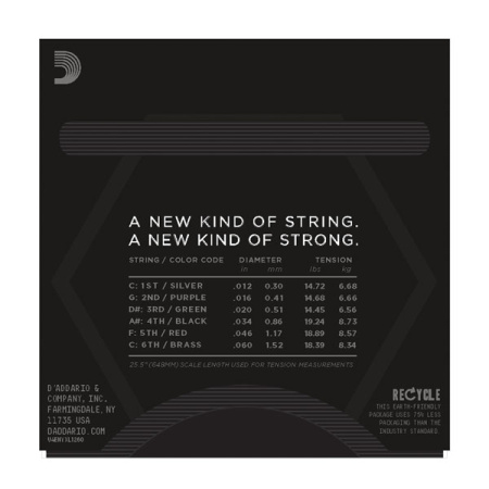 D'Addario NYXL1260 по цене 2 250 ₽