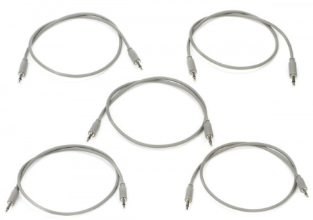 Black Market Modular Patchcable 5-Pack 50 cm Grey по цене 1 250 ₽