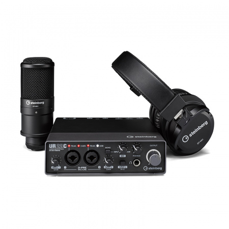 Steinberg UR22C Recording Pack по цене 40 990 ₽