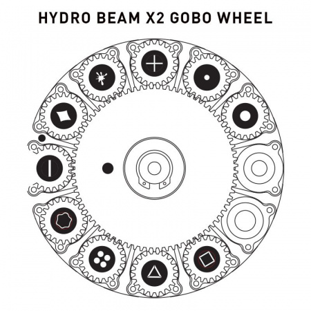 ADJ Hydro Beam X2 по цене 352 250 ₽