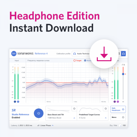Sonarworks Reference 4 Headphone Edition (Envelope) по цене 5 700 ₽