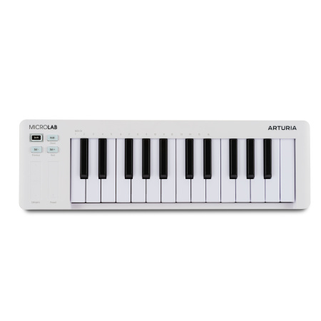 Arturia MicroLab MK3 White по цене 8 000 ₽