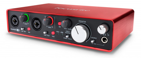 FOCUSRITE SCARLETT 2I4 2ND GEN USB по цене 13 680 руб.