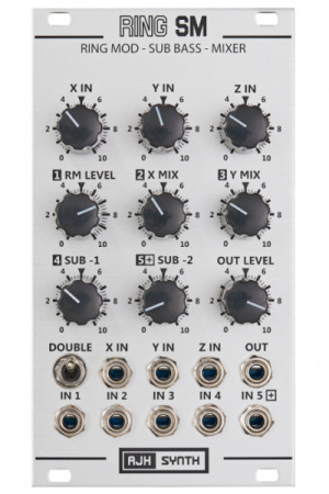 AJH Synth MiniMod Ring SM silver по цене 31 300 ₽