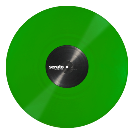 Serato 12" Control Vinyl Performance Series (пара) - Green по цене 4 680 ₽