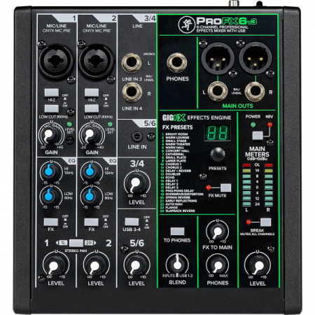 Mackie PROFX6V3 по цене 27 200 ₽