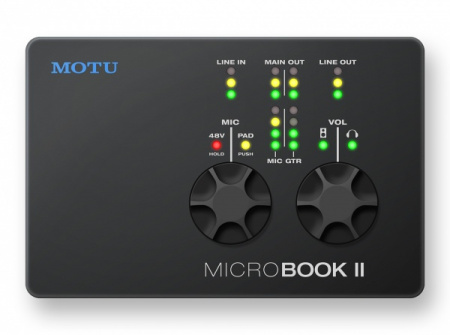 MOTU MicroBook 2c по цене 25 440 ₽