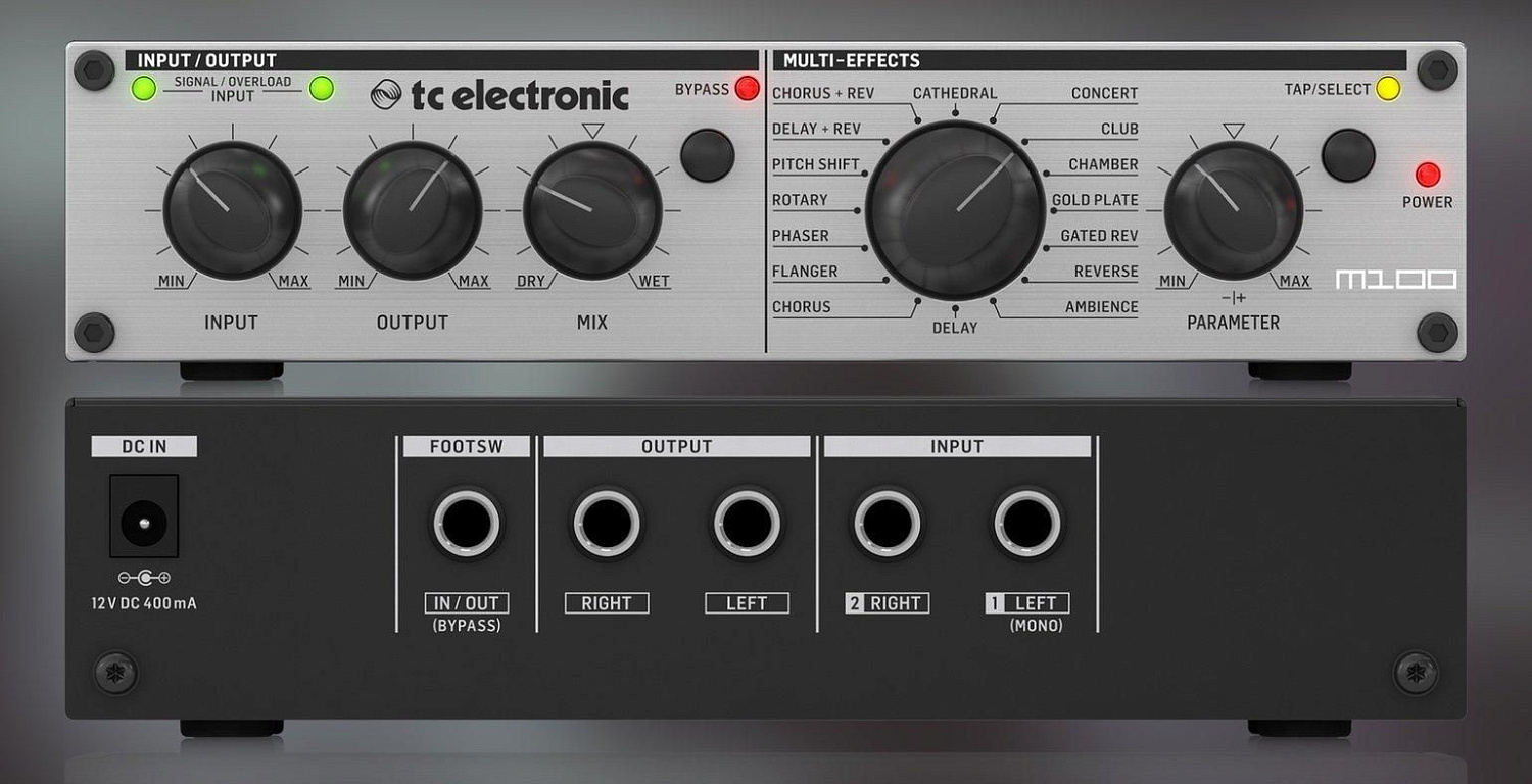 TC Electronic M100 — новый доступный процессор эффектов 