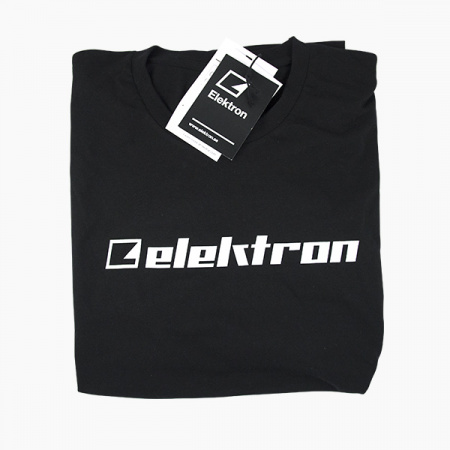 Elektron T-shirt – White on black по цене 2 030 руб.