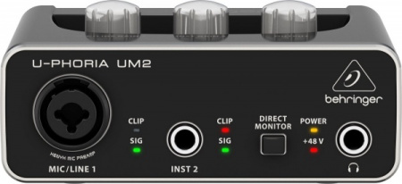 Behringer U-PHORIA UM2 по цене 5 200 ₽