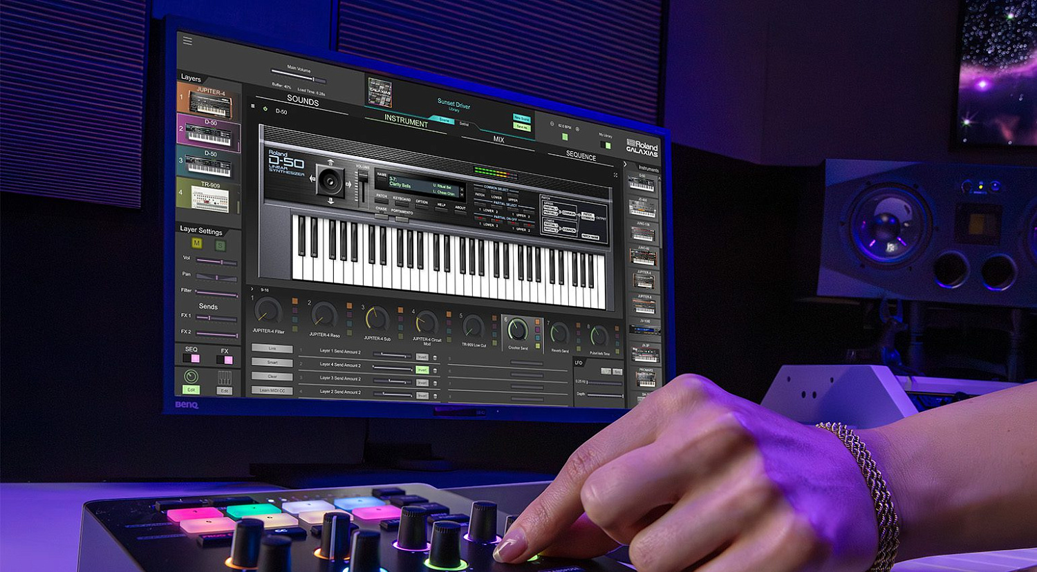 ROLAND | GALAXIAS: один синтезатор, чтоб править всеми