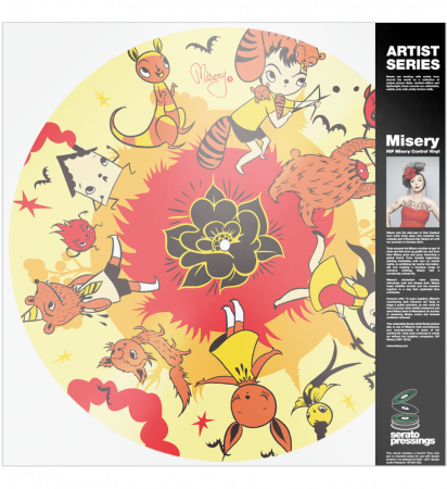 Serato Artist Series Control Vinyl Misery 12''  по цене 2 880 руб.