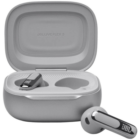 JBL Live Flex 3 Silver по цене 19 250 ₽
