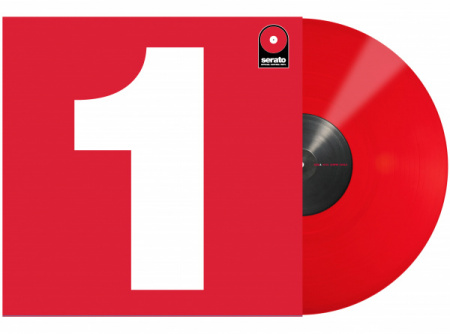 Serato 12" Control Vinyl Performance Series (одна штука) - Red по цене 1 910 ₽