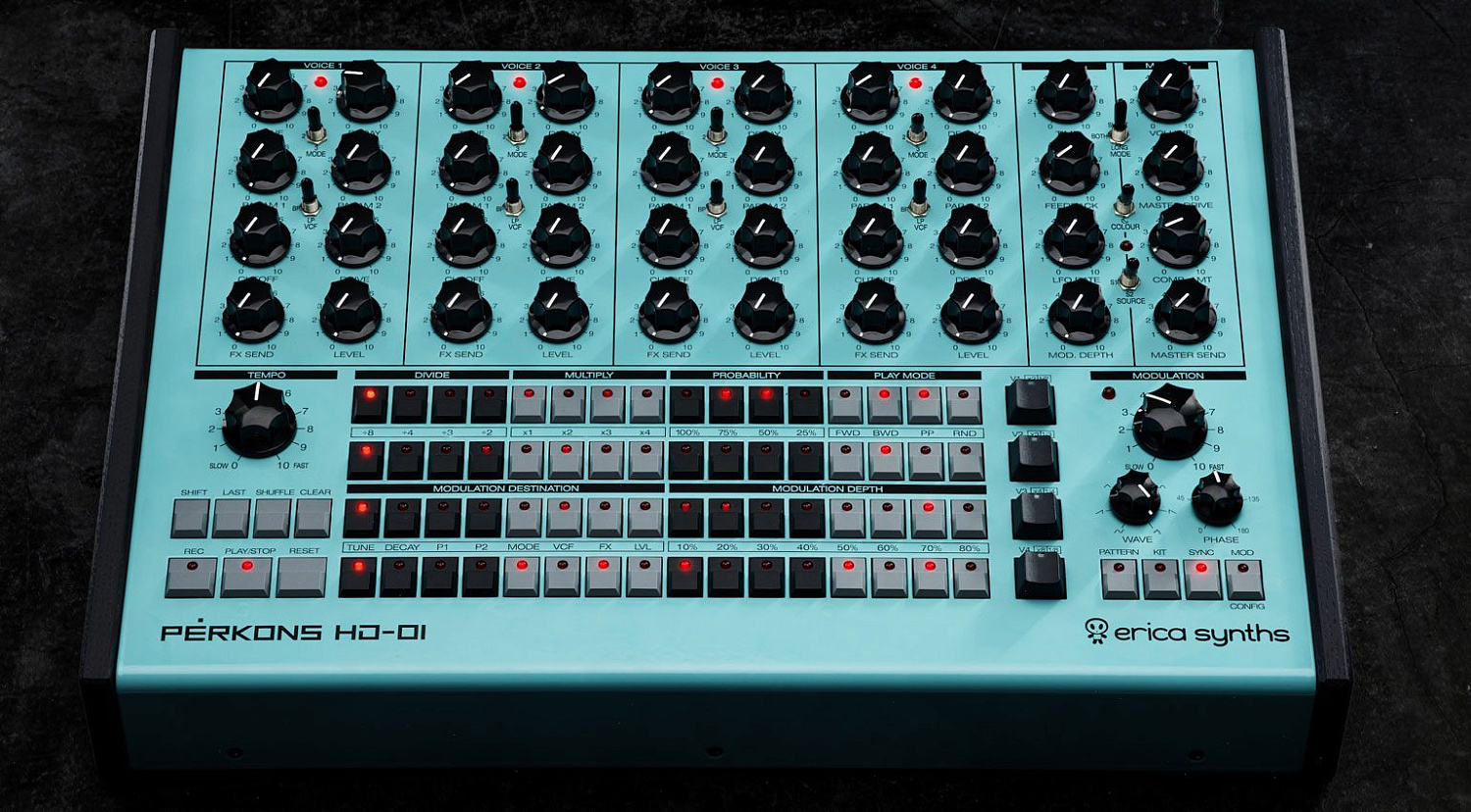 Erica Synths | Perkons HD-01 готова к производству