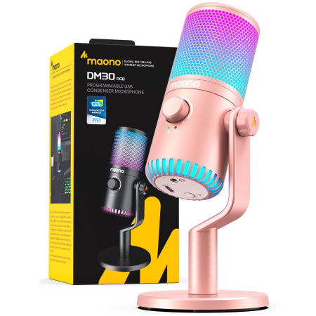 Maono DM30RGB Pink по цене 4 400 ₽