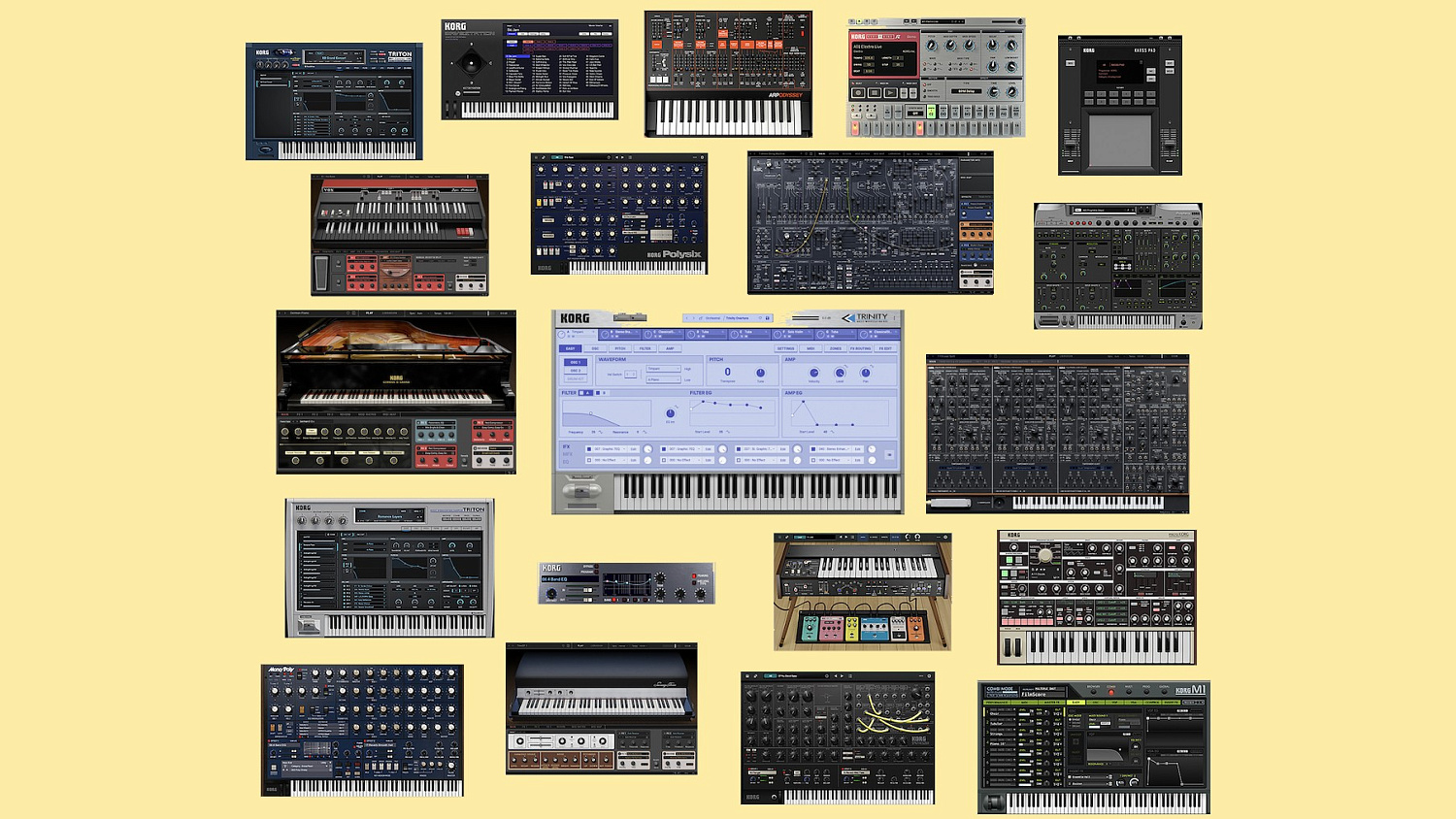 Korg Collection 6: Обзор новых синтезаторных плагинов PS-3300, Trinity и пианино SGX-2