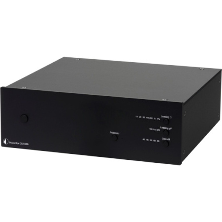 Pro-Ject Phono Box DS2 Black по цене 36 900 ₽