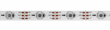 EntTec Pixel Strip 5V RGB White PCB Pixel Tape - 30 Leds Per Metre - 5M Reel по цене 10 600 ₽