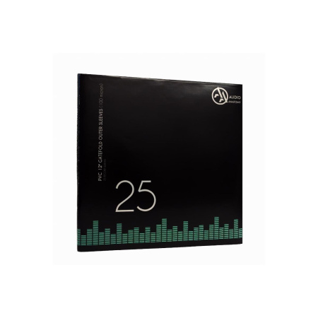 Audio Anatomy Внешние конверты для пластинок 12", 100 микрон, ПВХ, Gatefold (25 шт) по цене 4&nbsp;400 ₽