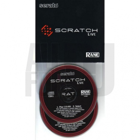 Serato Scratch Live Control CD по цене 680 руб.
