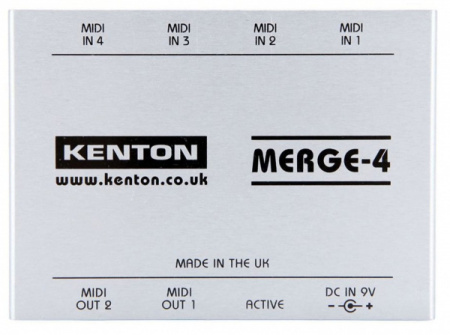 Kenton Merge 4 – 4 MIDI IN to 2 OUT по цене 11 450 ₽