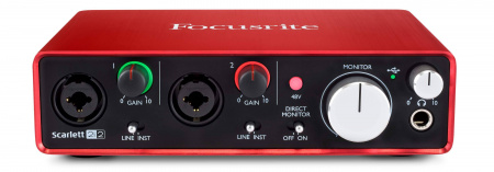 FOCUSRITE Scarlett 2i2 2nd GEN USB по цене 12 900 руб.