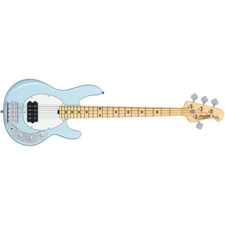 Sterling By Music Man StingRay Short Scale RAYSS4 Daphne Blue по цене 102 900 ₽