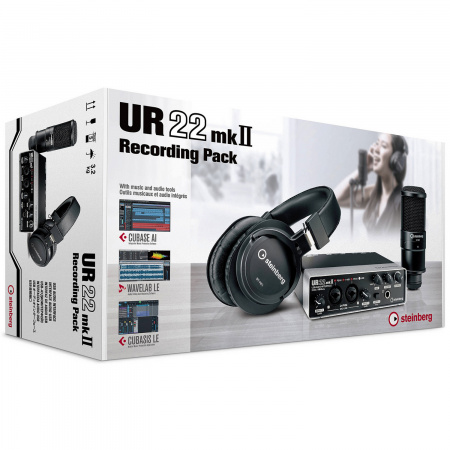 Steinberg UR22 MK2 Recording Pack по цене 39 000 ₽