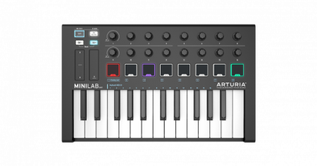 Arturia MiniLab MK2 Black Edition по цене 17 500 ₽