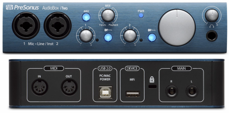 PreSonus AudioBox iTwo Studio по цене 26 410 ₽